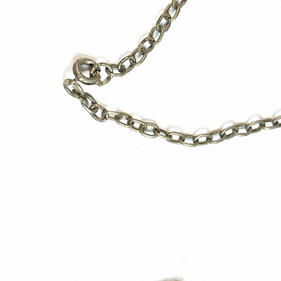 Unisex Pewter Hawk Pendant Chain Link Necklace - Picture 6 of 10